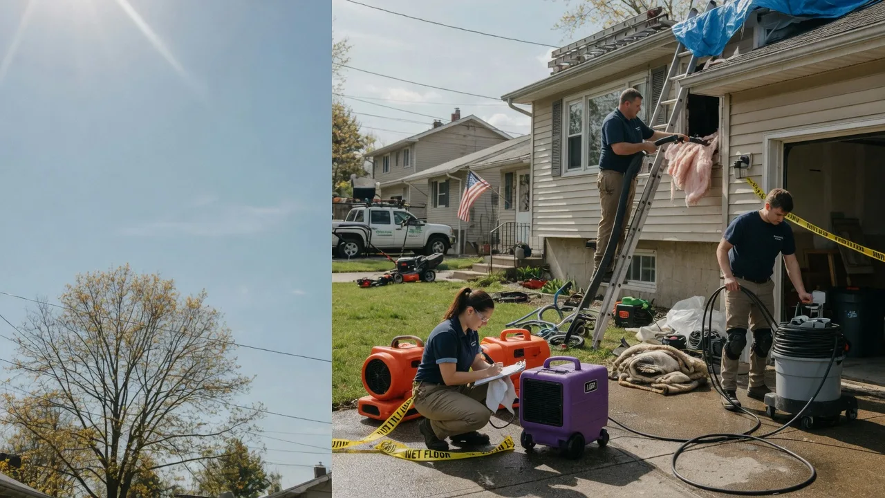 Emergency Water Removal in Lewisville, OH near me